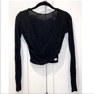 ALO Yoga Amelia Luxe Long Sleeve Crop Shirt